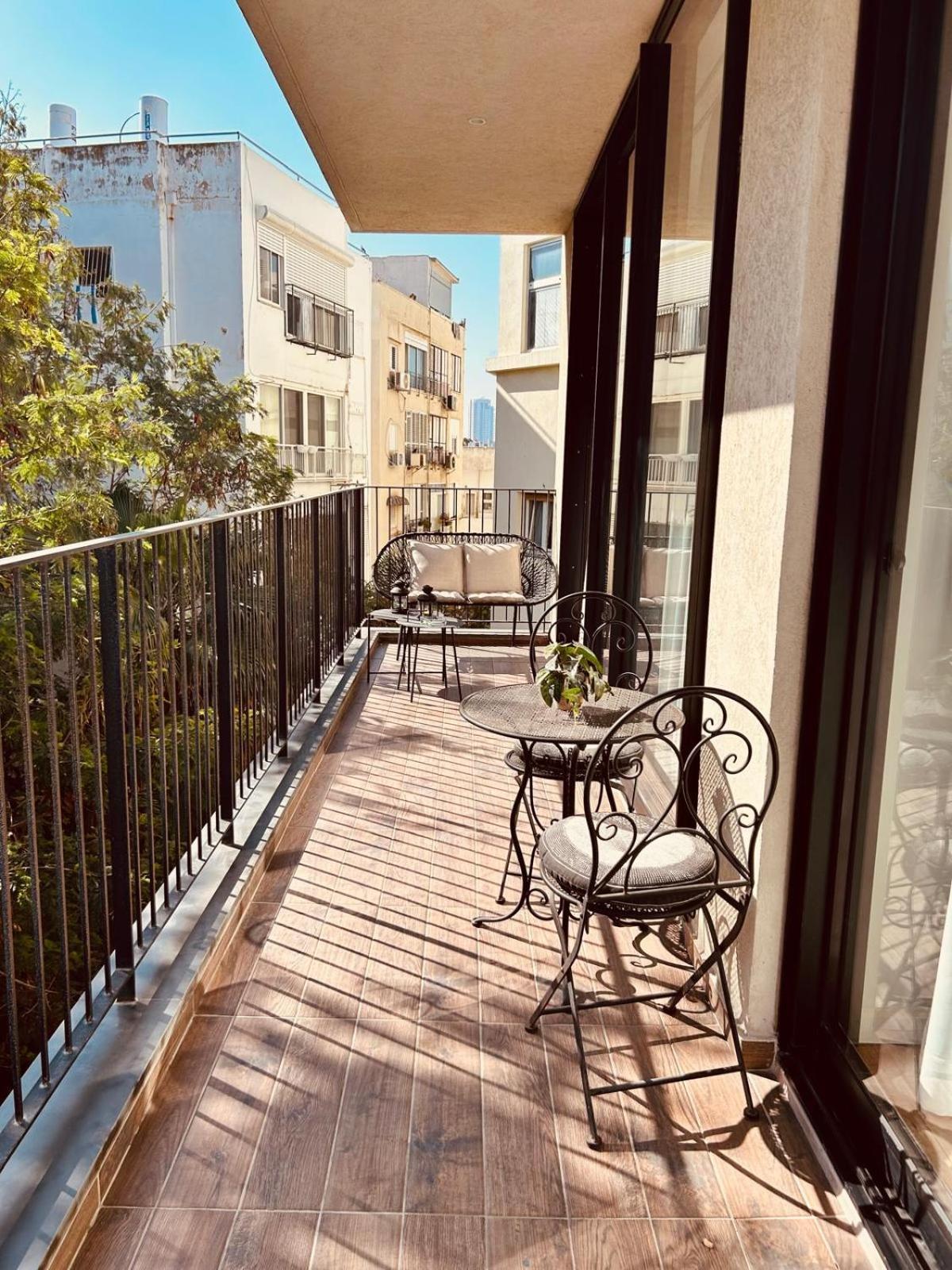Tel-Aviv Center, Near The Beach, Terrace, 2 People エクステリア 写真